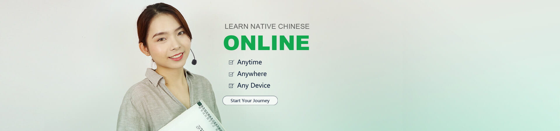 Learn Mandarin Chinese online with native tutors, anytime, anywhere, any Devices