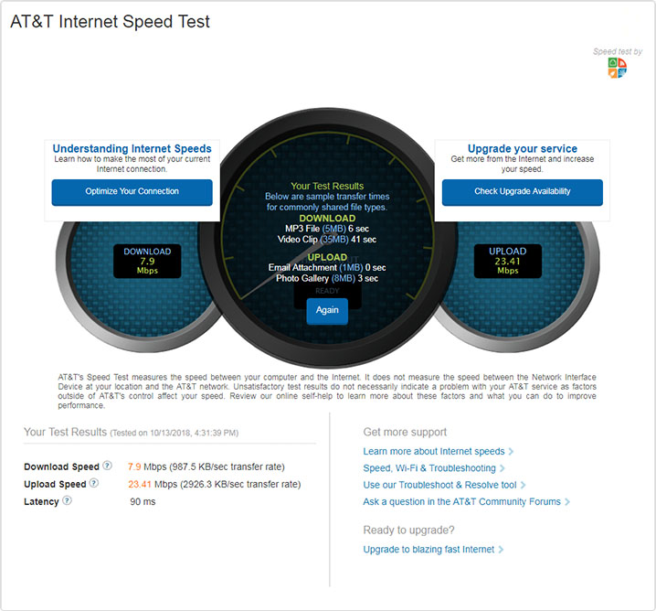 speed test 02